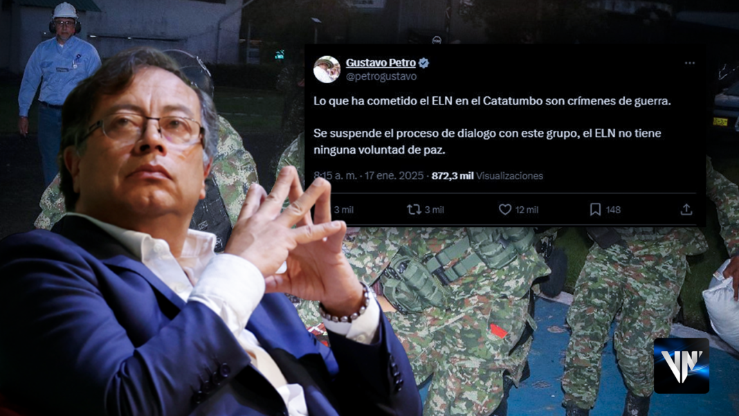 Gustavo Petro diálogos ELN Catatumbo