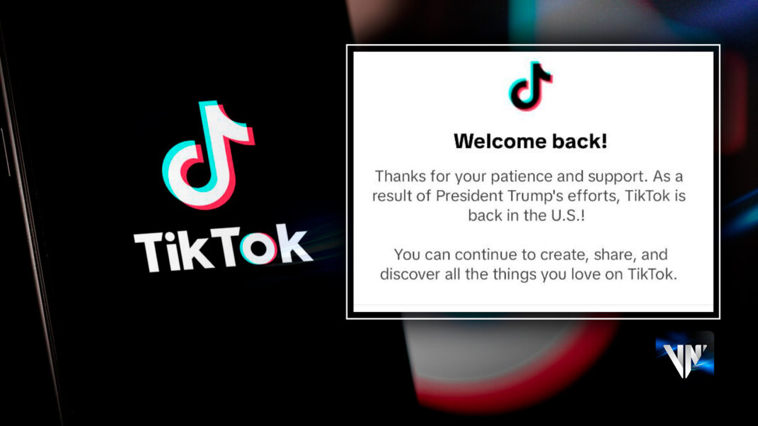 TikTok servicio EEUU