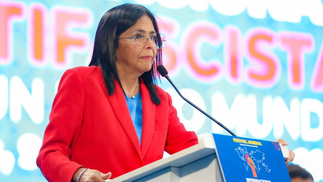 Delcy Rodríguez Venezuela fascismo