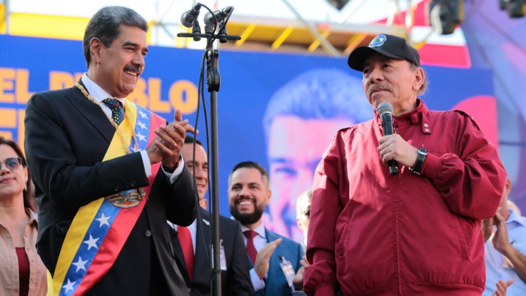 Daniel Ortega Nicolás Maduro