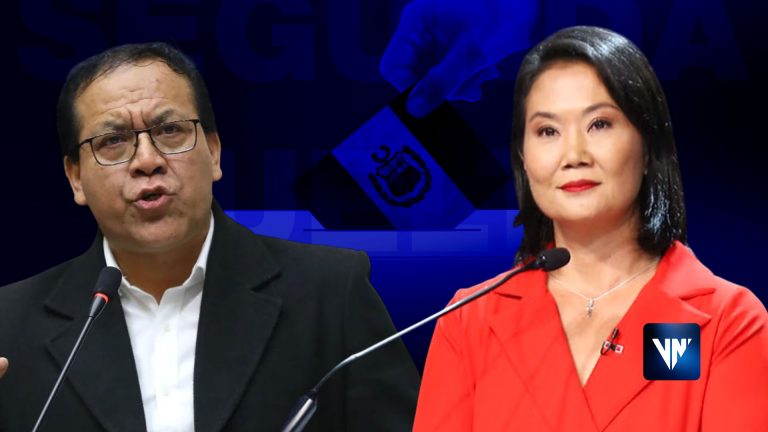 Segunda vuelta Perú Fujimori Sánchez