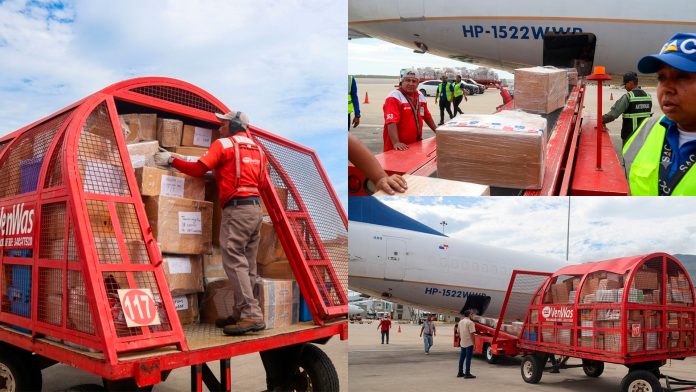 Arriba a Venezuela cargamento de ayuda humanitaria enviado por Panamá Ayuda humanitaria Panamá