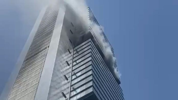 España incendio torre moeve