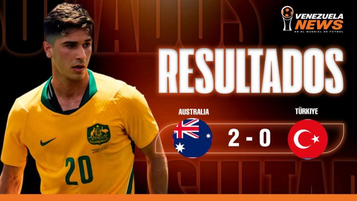 Australia da la sorpresa y derrota 2-0 a Türkiye en el Mundial 2026 Australia Türkiye Mundial 2026