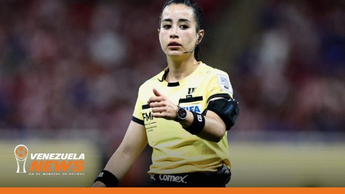 Katia Itzel García será la tercera mujer en dirigir un partido de un Mundial masculino Mundial 2026 Katia Itzel García partido