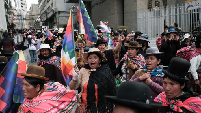 Movimiento Túpac Katari de Bolivia anuncia pausa temporal a las medidas de fuerza Movimiento Túpac Katari Bolivia pausa