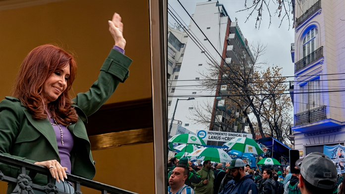 Argentina: Cristina Kirchner recibió apoyo masivo de sus militantes a un año de su condena Cristina Kirchner
