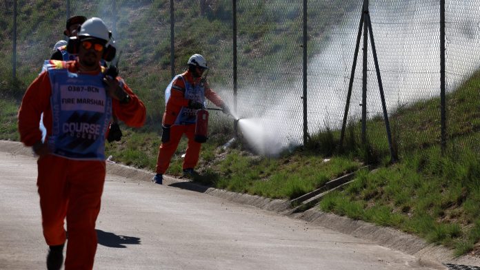 España incendios activos