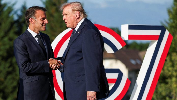 Trump llegó a Ginebra para la cumbre del G7 y la firma del acuerdo entre Estados Unidos e Irán Trump G7