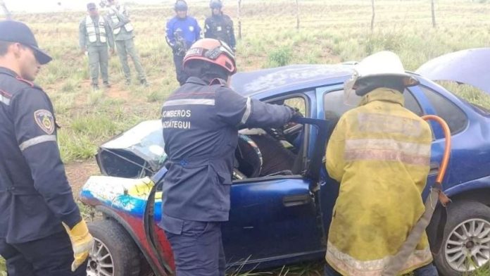 Accidente vial en la Troncal 13 deja saldo de cinco fallecidos Accidente Troncal 13 cinco fallecidos