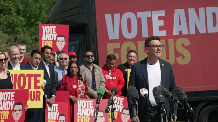 Andy Burnham busca suceder a Keir Starmer Andy Burnham candidatura