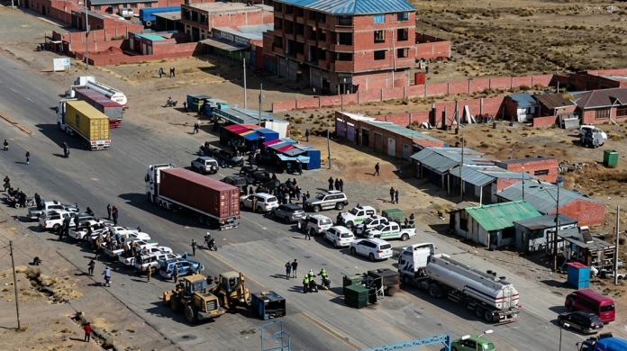 Bolivia circulación vial