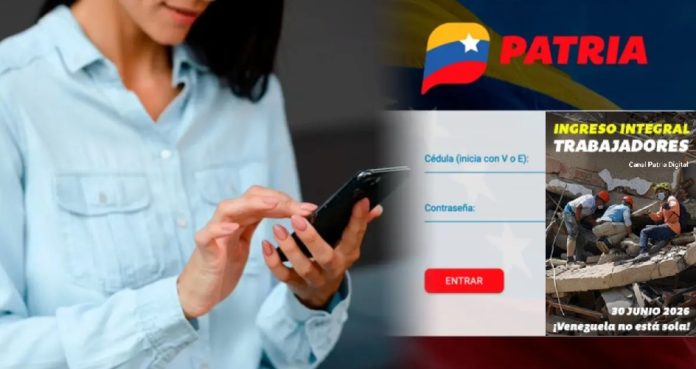 Bono Patria Sistema Patria Monederove Ingreso Integral de los trabajadores junio de 2026