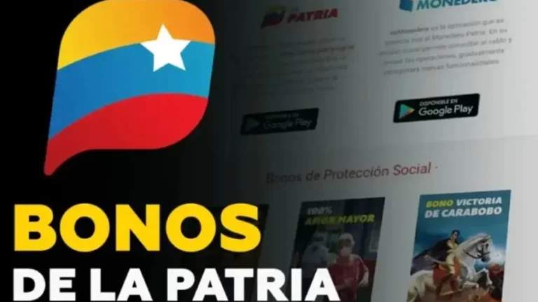 Bono Sistema Patria Bono de la Patria MonederoVe