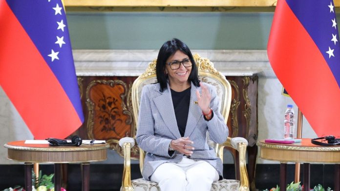 Presidenta (E) Delcy Rodríguez: Queremos convertir a Venezuela en una gran exportadora de gas Delcy Venezuela exportadora gas