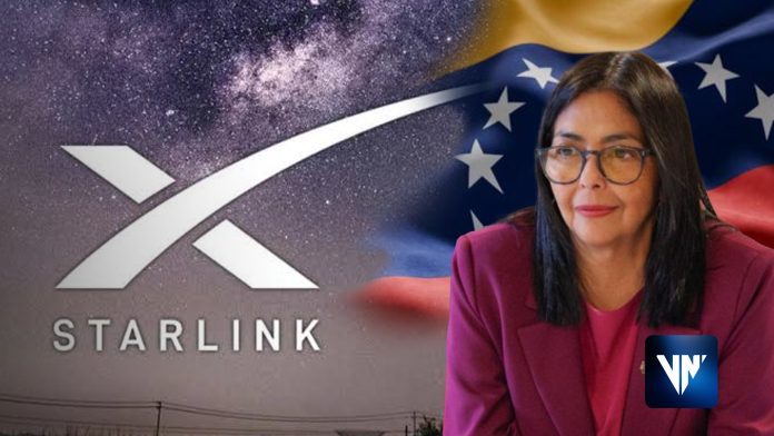 Delcy Rodríguez Starlink