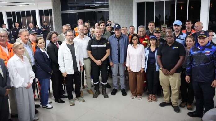 Delcy Rodríguez brigadas internacionales