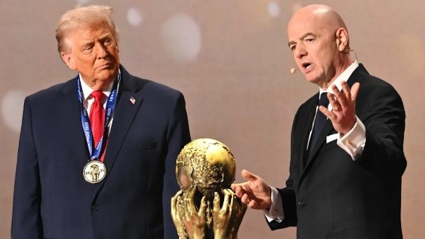 Gianni Infantino confirma que Trump encabezará ceremonia de premiación en final de la Copa del Mundo Donald Trump Copa Mundo