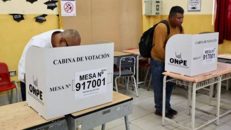 Elecciones Presidenciales Perú ONPE Keiko Fujimori Roberto Sánchez
