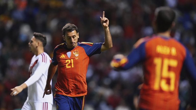 España Perú amistoso internacional