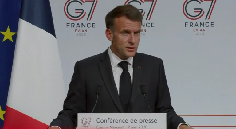 Francia Évian Emmanuel Macron Cumbre del G7 Desafíos Globales IA Cáncer Conflicto Medio Oriente Trump
