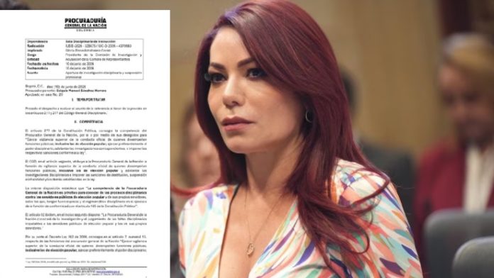Gloria Arizabaleta Gustavo Petro Colombia Procuraduría de Colombia Senado colombiano