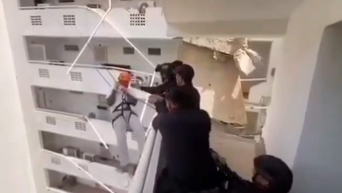 Funcionarios del SEBIN rescate
