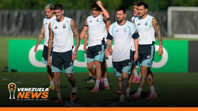 Argentina confirma alineación liderada por Lionel Messi ante Argelia Argentina confirma alineación liderada por Lionel Messi ante Argelia