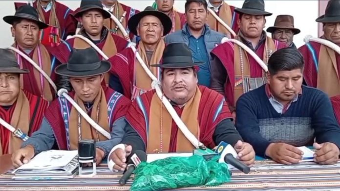 Bolivia: Federación Tupac Katari se declara en alerta máxima Bolivia Tupac Katari