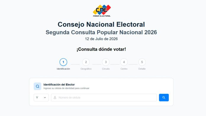 CNE activó sistema digital para la Segunda Consulta Popular del 12 de julio CNE SEGUNDA CONSULTA POPULAR