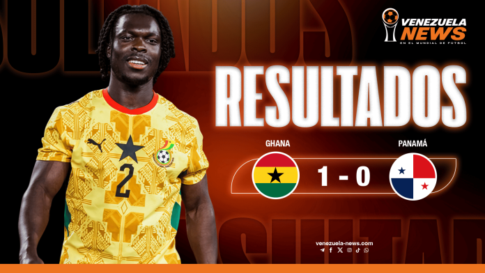 Ghana marca en el final y se impone 1-0 frente a Panamá