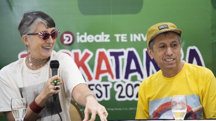 Aterciopelados llegó a Caracas para presentarse este sábado 13 de junio Caracas Aterciopelados