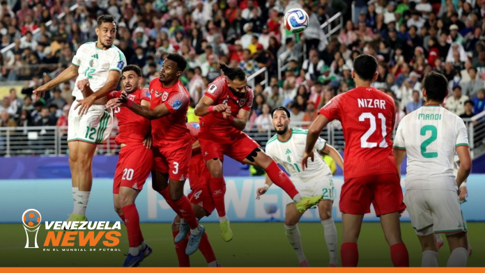 Argelia remontó ante Jordania y ganó 2-1 para seguir con vida en el Mundial Argelia