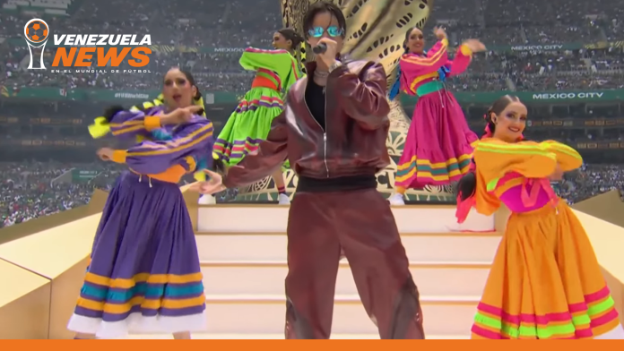 Danny Ocean hace historia como el primer venezolano en cantar en una inauguración del Mundial Danny Ocean Mundial 2026