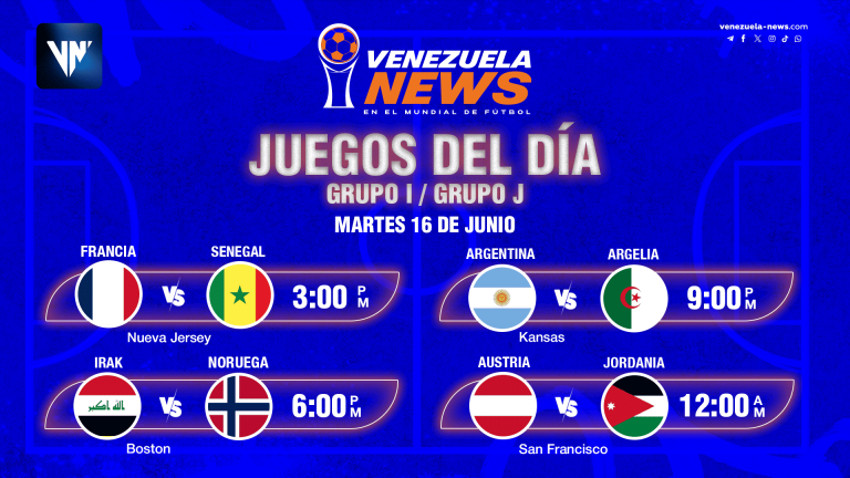 Mundial 2026 Francia Senegal Argentina Argelia