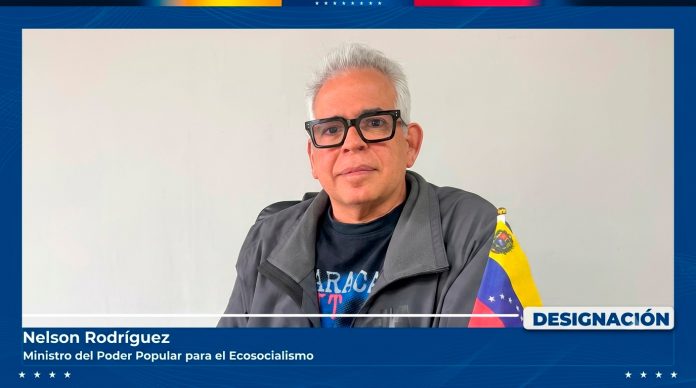 Presidenta (E) Delcy Rodríguez designó a Nelson Rodríguez como nuevo ministro para Ecosocialismo y presidente de Inparques Nelson Rodríguez Inparques Nelson Rodríguez