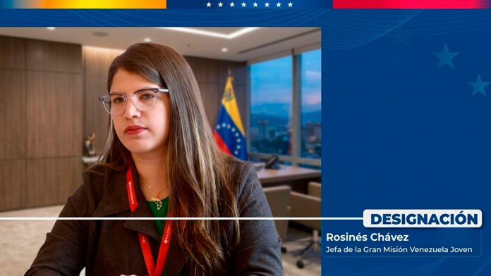 Presidenta (E) Delcy Rodríguez designó a Rosinés Chávez como jefa de la Gran Misión Venezuela Joven