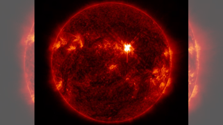 Llamarada solar Sol Actividad Magnética NASA