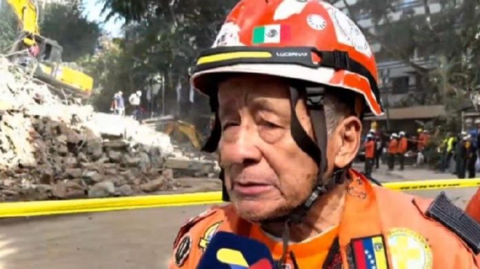 Topos Azteca continúan las labores de búsqueda y rescate en Los Palos Grandes Topos Azteca terremotos Venezuela