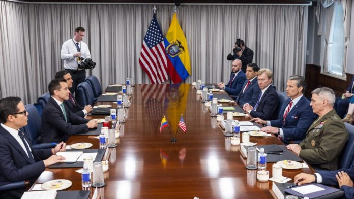 Noboa Hegseth Pentágono