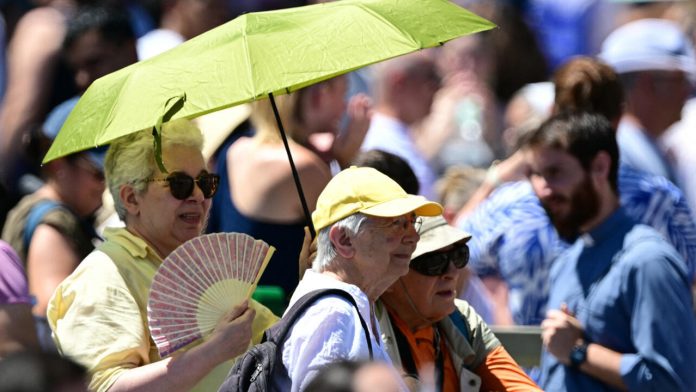 Ola de calor europa occidental