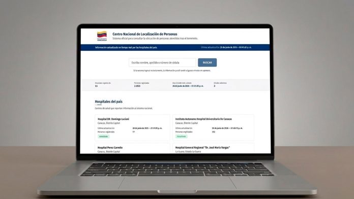 Plataforma digital localizar pacientes