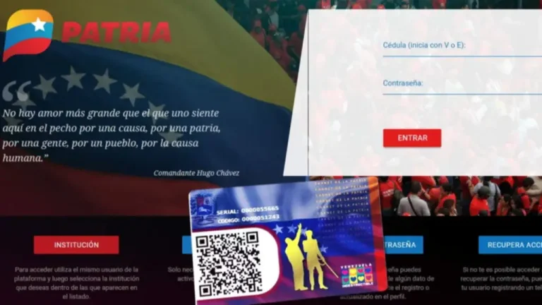 Sistema Patria Bono Único Familiar Bono Patria Junio