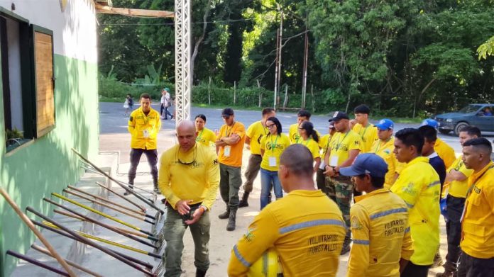 Inician talleres de manejo integral del fuego en el estado Aragua talleres manejo del fuego Aragua