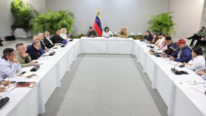 Presidenta (E) instala Estado Mayor para Creación de Campamentos Transitorios y Construcción de Viviendas