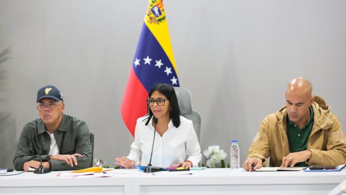 delcy rodríguez sistema control biométrico