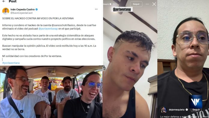 Denuncian hackeo contra pódcast "Por la ventana" tras entrevista al candidato de izquierda Iván Cepeda hackeo pódcast entrevista Cepeda