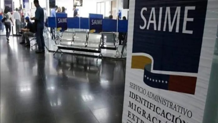 Saime cierre oficinas