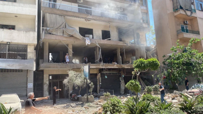 Tres personas murieron en Beirut tras nuevo ataque de Israel Ataque Beirut Israel