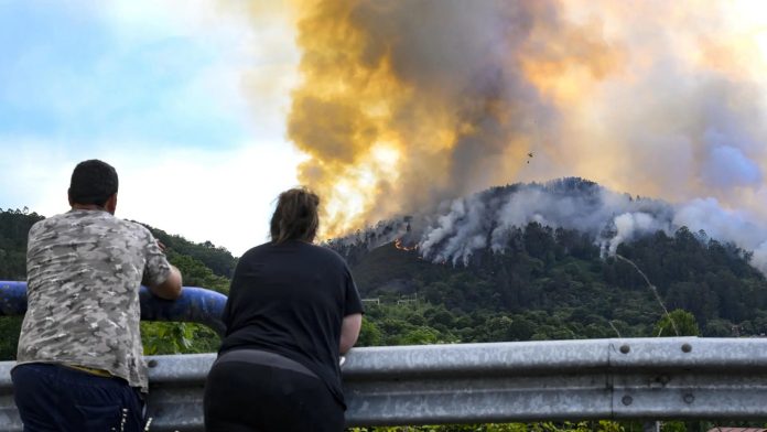 Incendios forestales en España arrasan cientos de hectáreas y provocan evacuaciones incendios forestales España